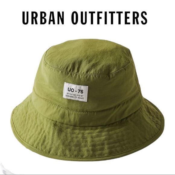 NEW Urban Outfitters UO Safari Olive Green Bucket Hat - Picture 1 of 3